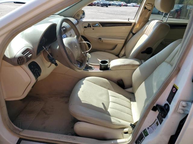 WDBRF92H97F876939 - 2007 MERCEDES-BENZ C 280 4MATIC WHITE photo 7