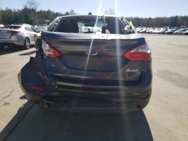 3FADP4BJ6KM116318 - 2019 FORD FIESTA SE GRAY photo 6