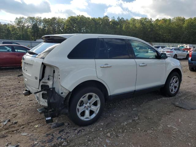 2FMDK4JC6BBA90876 - 2011 FORD EDGE SEL WHITE photo 3