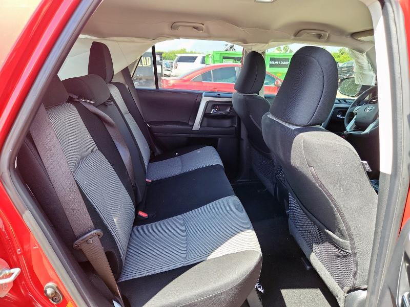 JTEEU5JR8R5315841 - 2024 TOYOTA 4RUNNER SR5 RED photo 11