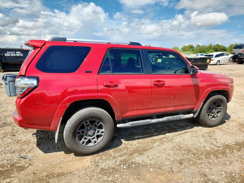 JTEEU5JR8R5315841 - 2024 TOYOTA 4RUNNER SR5 RED photo 3