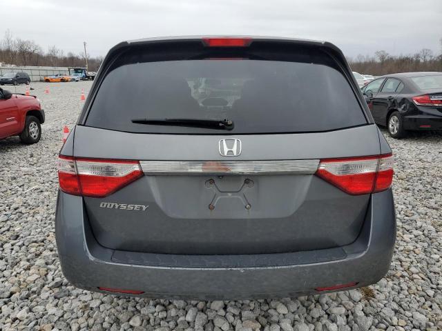 5FNRL5H28DB064229 - 2013 HONDA ODYSSEY LX GRAY photo 6