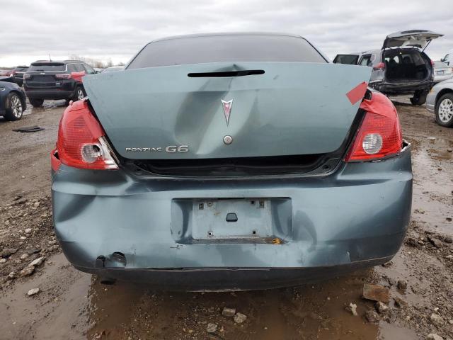 1G2ZG57B994223803 - 2009 PONTIAC G6 BLUE photo 6