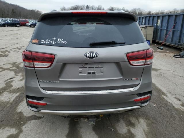 5XYPKDA13GG141687 - 2016 KIA SORENTO SX BROWN photo 6