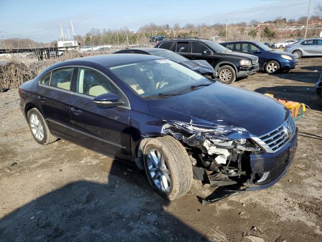 WVWAP7AN3GE517812 - 2016 VOLKSWAGEN CC BASE BLUE photo 4