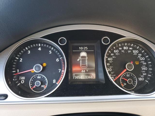 WVWAP7AN3GE517812 - 2016 VOLKSWAGEN CC BASE BLUE photo 9