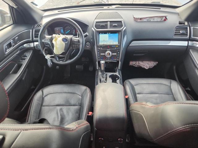 1FM5K8GT1HGD45406 - 2017 FORD EXPLORER SPORT Сріблястий фото 8
