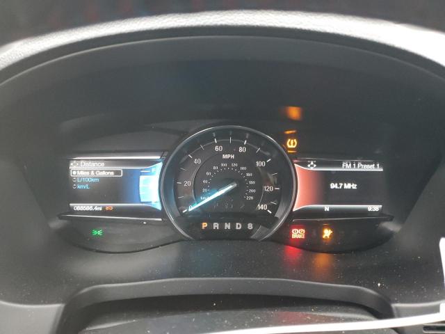 1FM5K8GT1HGD45406 - 2017 FORD EXPLORER SPORT Сріблястий фото 9