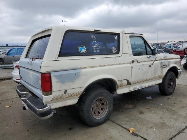 1FMEU15N1KLA55431 - 1989 FORD BRONCO U100 WHITE photo 3