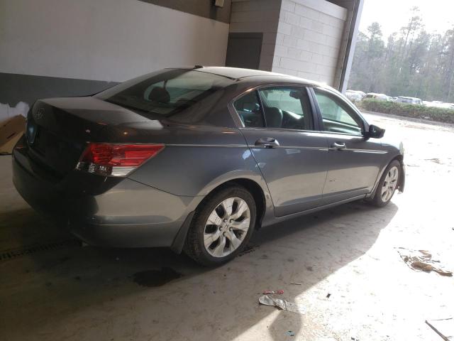 1HGCP26858A128419 - 2008 HONDA ACCORD EXL GRAY photo 3