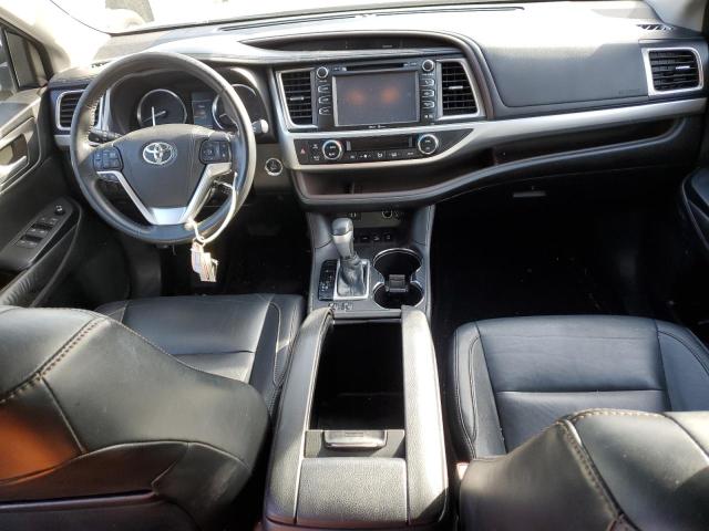 5TDJKRFH0FS149255 - 2015 TOYOTA HIGHLANDER XLE SILVER photo 8