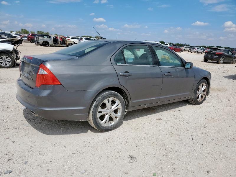 3FAHP0HA7CR305677 - 2012 FORD FUSION SE GRAY photo 3