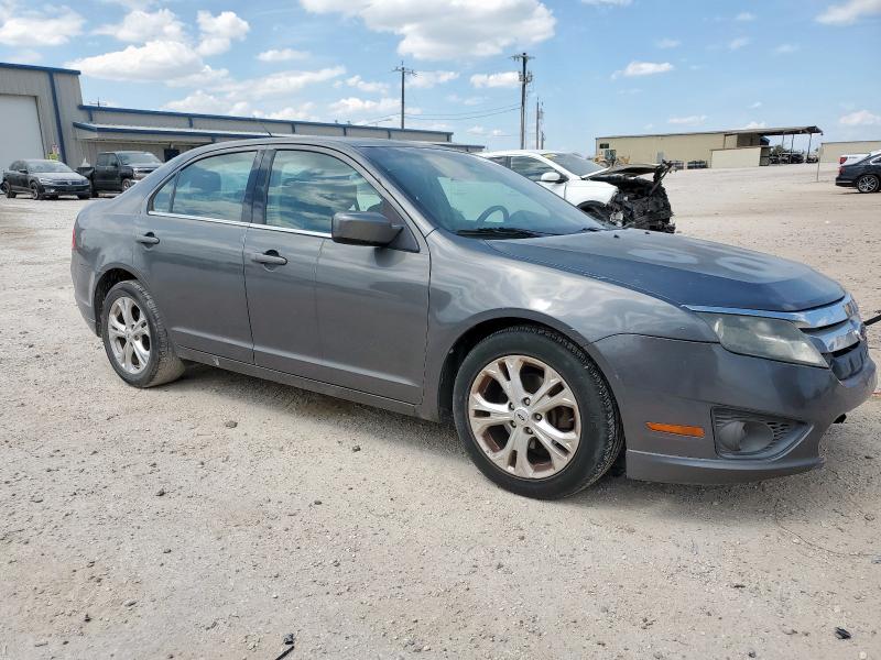 3FAHP0HA7CR305677 - 2012 FORD FUSION SE GRAY photo 4