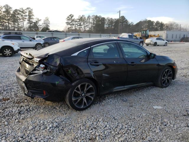 2HGFC2F82LH500589 - 2020 HONDA CIVIC SPORT 黑色 照片 3