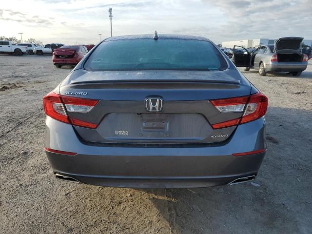 1HGCV1F39JA252851 - 2018 HONDA ACCORD SPORT GRAY photo 6