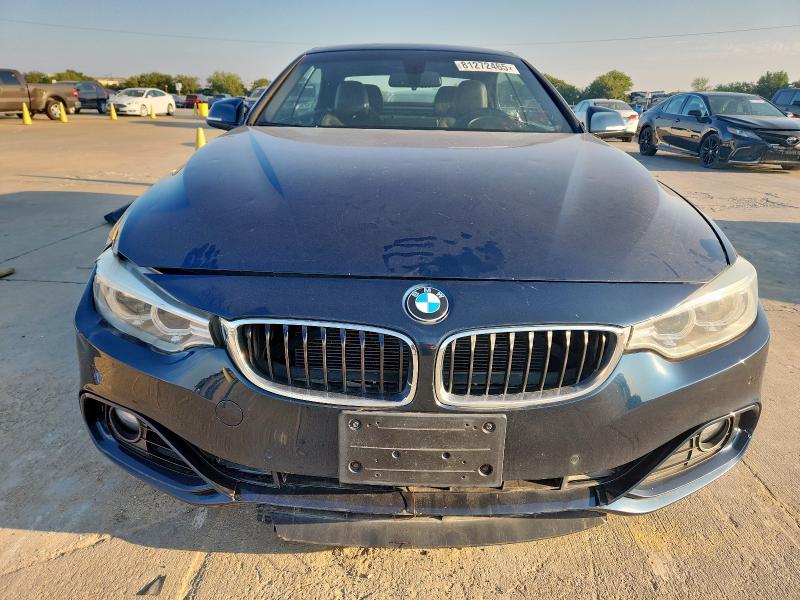 WBA3V7C56G5A26209 - 2016 BMW 428 I SULEV BLUE photo 5