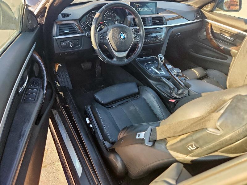 WBA3V7C56G5A26209 - 2016 BMW 428 I SULEV BLUE photo 8