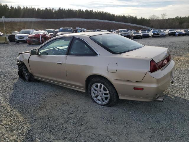 1HGCG22562A014710 - 2002 HONDA ACCORD EX GOLD photo 2