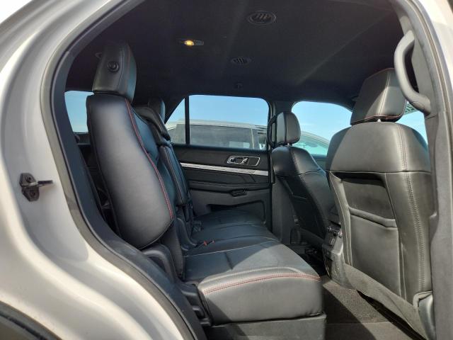 1FM5K8GT7JGC41458 - 2018 FORD EXPLORER SPORT Білий фото 10