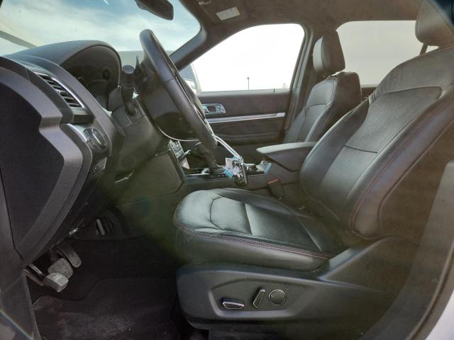 1FM5K8GT7JGC41458 - 2018 FORD EXPLORER SPORT Білий фото 7