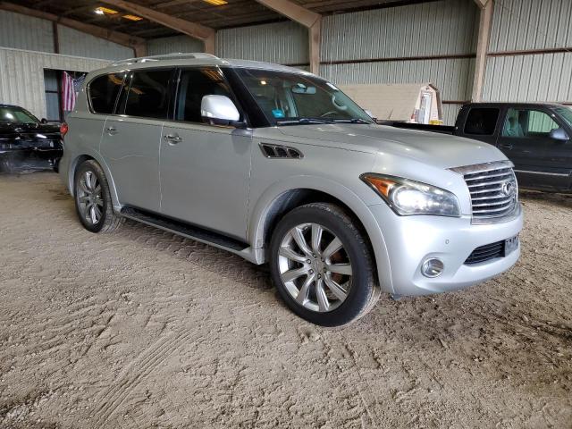 JN8AZ2NE3C9023254 - 2012 INFINITI QX56 SILVER photo 4