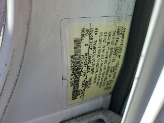 3N1BC13E97L367394 - 2007 NISSAN VERSA S 白色 照片 13