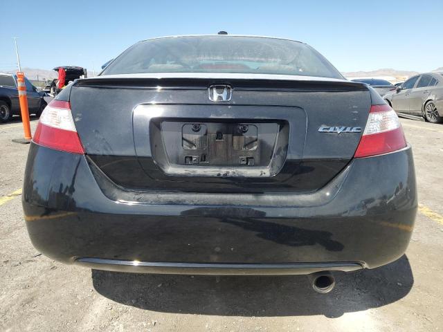 2HGFG12887H527824 - 2007 HONDA CIVIC EX BLACK photo 6