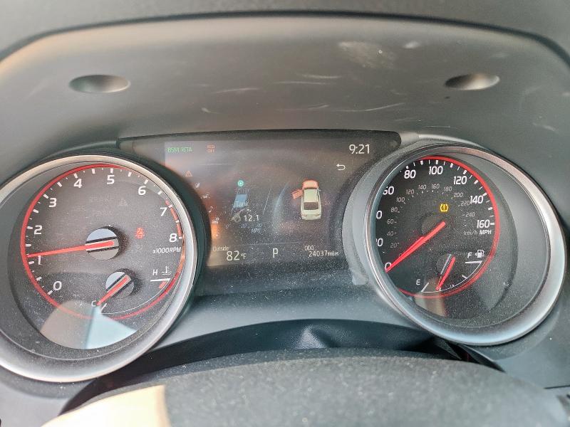 4T1K61AK8NU003849 - 2022 TOYOTA CAMRY XSE BLACK photo 9