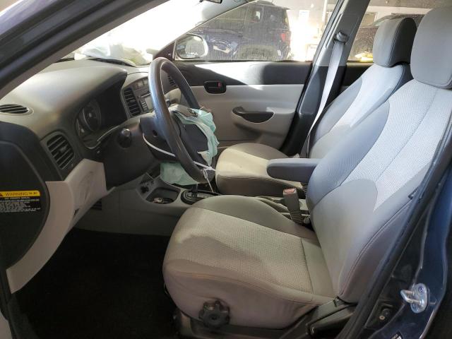 KMHCN4AC7BU609835 - 2011 HYUNDAI ACCENT GLS GRAY photo 7