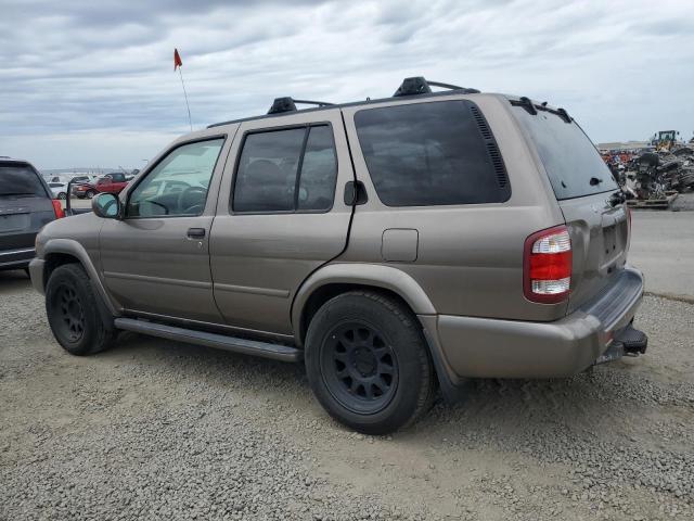 JN8DR09X12W666005 - 2002 NISSAN PATHFINDER LE TAN photo 2