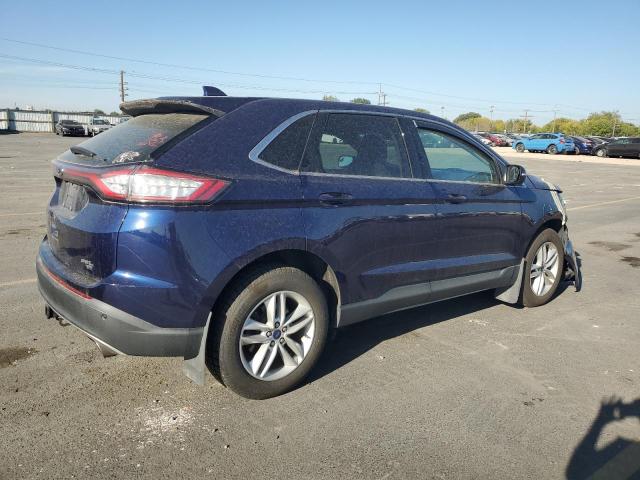 2FMPK4J84GBC11646 - 2016 FORD EDGE SEL BLUE photo 3