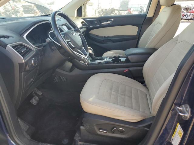 2FMPK4J84GBC11646 - 2016 FORD EDGE SEL BLUE photo 7