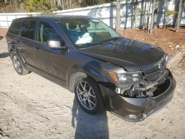 3C4PDCEG0ET301100 - 2014 DODGE JOURNEY R/T GRAY photo 4