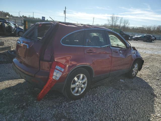 JHLRE48717C090479 - 2007 HONDA CR-V EXL MAROON photo 3