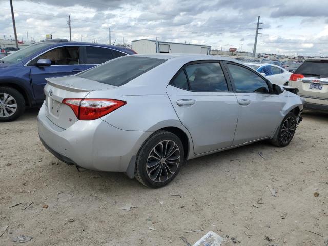 5YFBURHE0FP238284 - 2015 TOYOTA COROLLA L SILVER photo 3