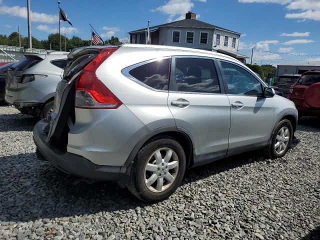 JHLRM4H77CC011121 - 2012 HONDA CR-V EXL SILVER photo 3