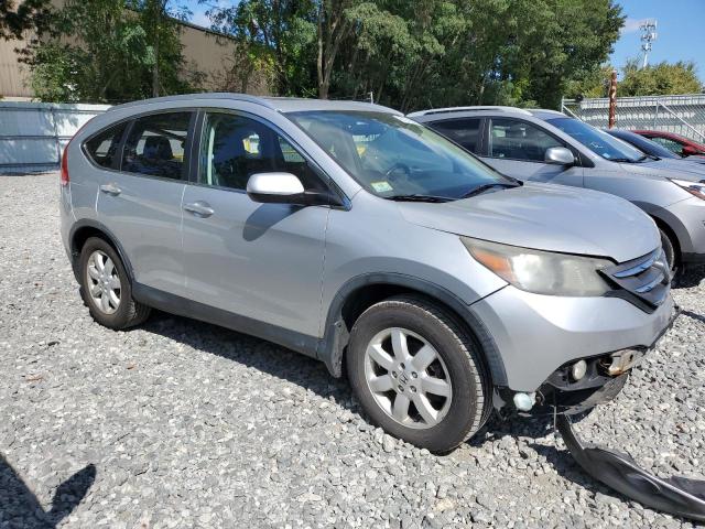 JHLRM4H77CC011121 - 2012 HONDA CR-V EXL SILVER photo 4
