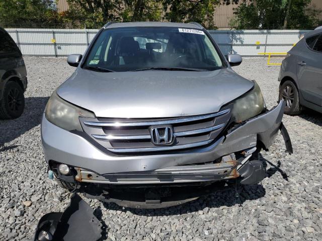 JHLRM4H77CC011121 - 2012 HONDA CR-V EXL SILVER photo 5