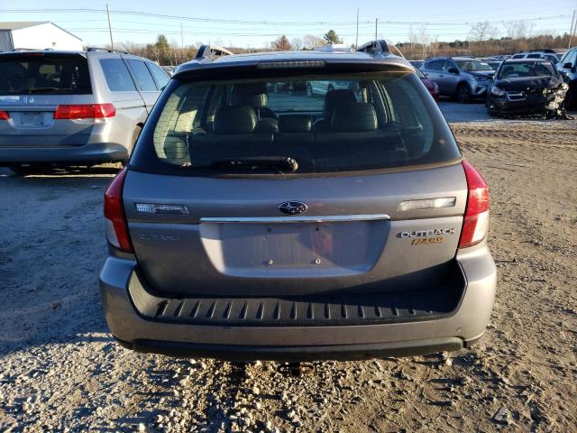 4S4BP62C587359356 - 2008 SUBARU OUTBACK 2.5I LIMITED SILVER photo 6