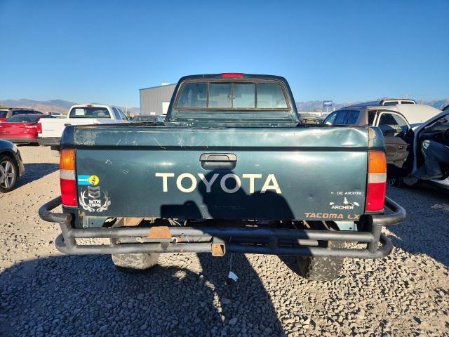 4TAWM72N5VZ329677 - 1997 TOYOTA TACOMA XTRACAB GREEN photo 6