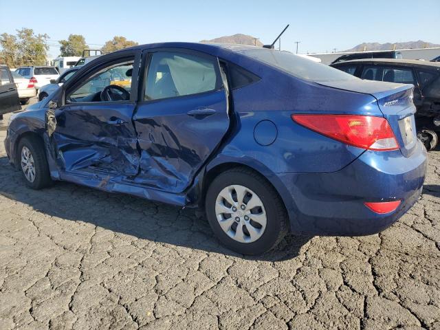 KMHCT4AE8GU031307 - 2016 HYUNDAI ACCENT SE BLUE photo 2