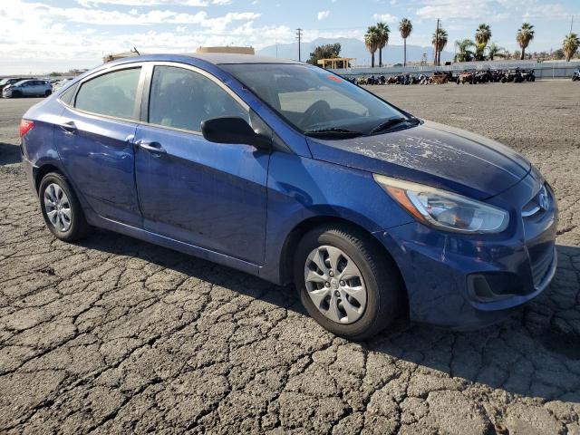 KMHCT4AE8GU031307 - 2016 HYUNDAI ACCENT SE BLUE photo 4