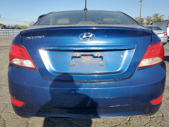 KMHCT4AE8GU031307 - 2016 HYUNDAI ACCENT SE BLUE photo 6