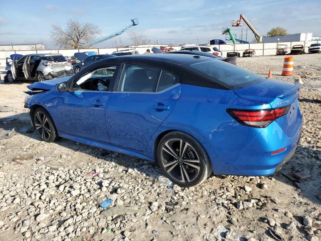 3N1AB8DV6NY294409 - 2022 NISSAN SENTRA SR BLUE photo 2