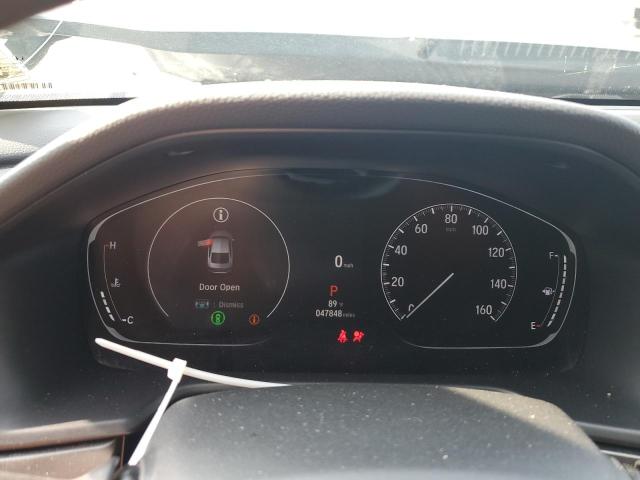 1HGCV1F17MA063909 - 2021 HONDA ACCORD LX ვერცხლისფერი ფოტო 9