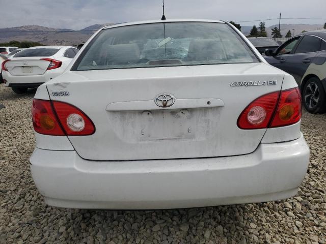JTDBR32EX42044493 - 2004 TOYOTA COROLLA CE WHITE photo 6