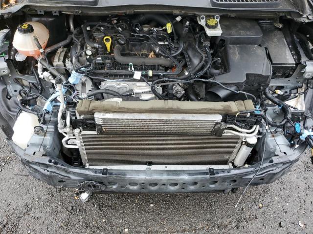 1FMCU9HD8KUB96189 - 2019 FORD ESCAPE SEL أسود صورة 12