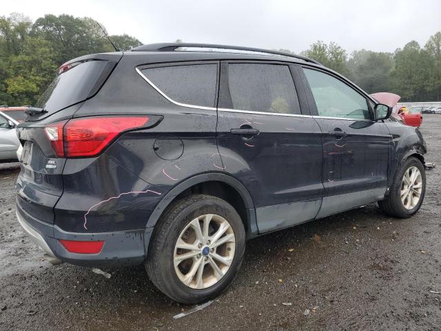 1FMCU9HD8KUB96189 - 2019 FORD ESCAPE SEL أسود صورة 3