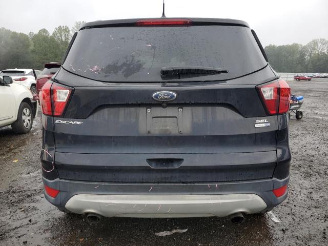 1FMCU9HD8KUB96189 - 2019 FORD ESCAPE SEL أسود صورة 6