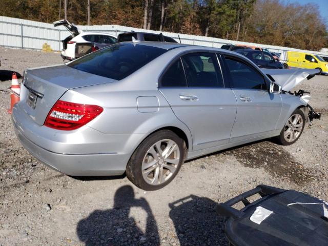 WDDGF4HB8EG255588 - 2014 MERCEDES-BENZ C 250 SILVER photo 3